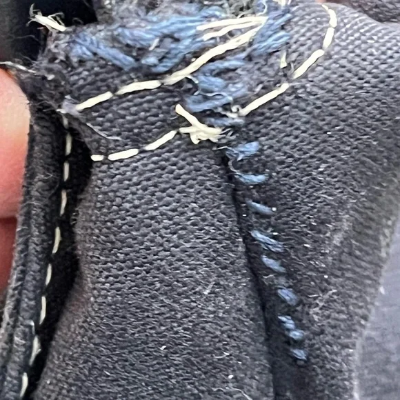 Fendi Navy Blue Fold-Over Baguette Bag - Picture 14 of 15